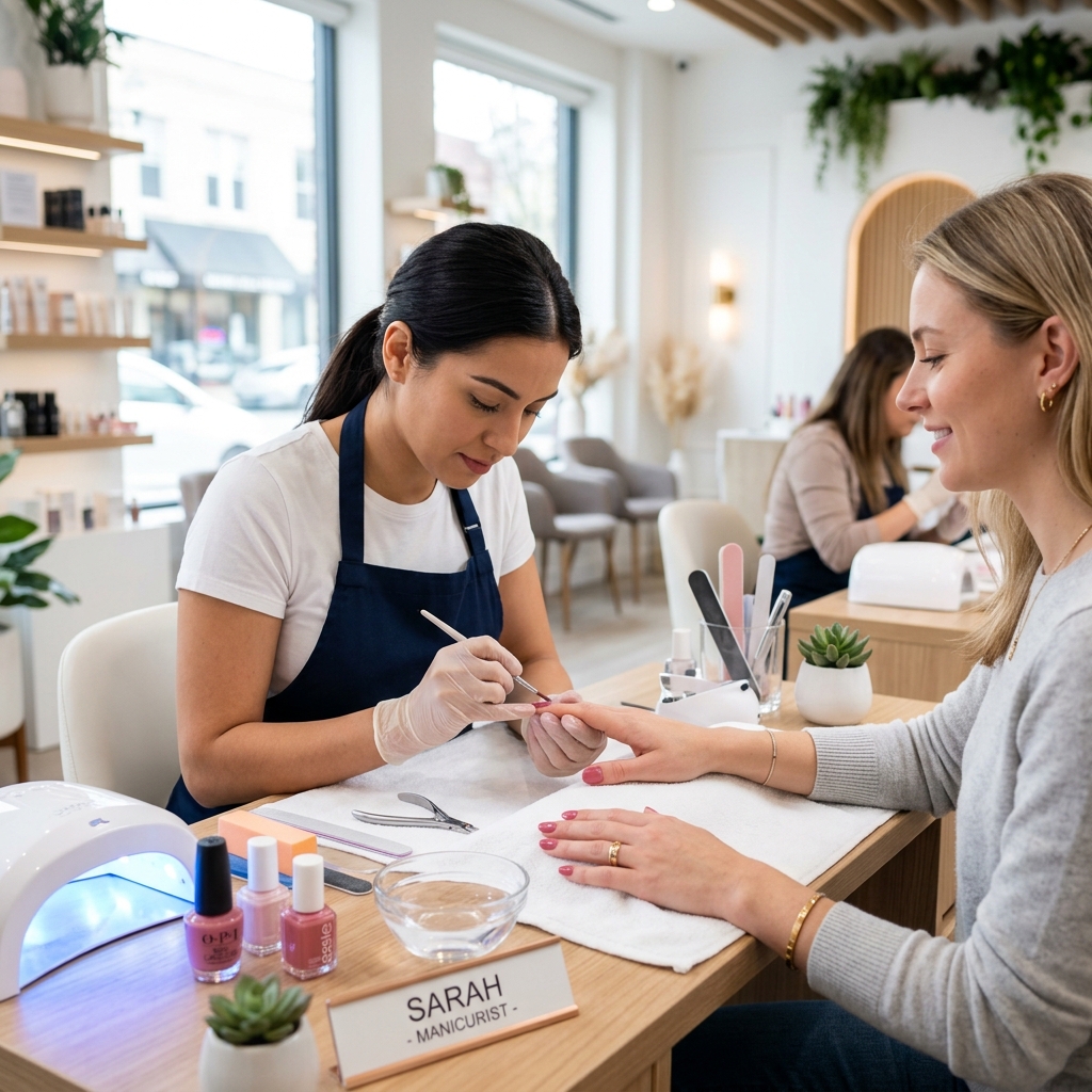 Servicio de manicura